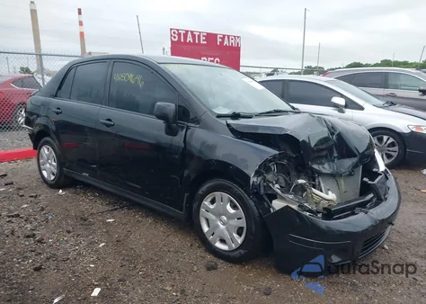 2010 Nissan Versa 1.8S из США, поврежденный, VIN 3N1BC1AP2AL365479